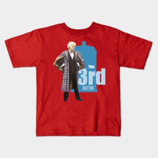 The 3rd Doctor: Jon Pertwee Kids T-Shirt